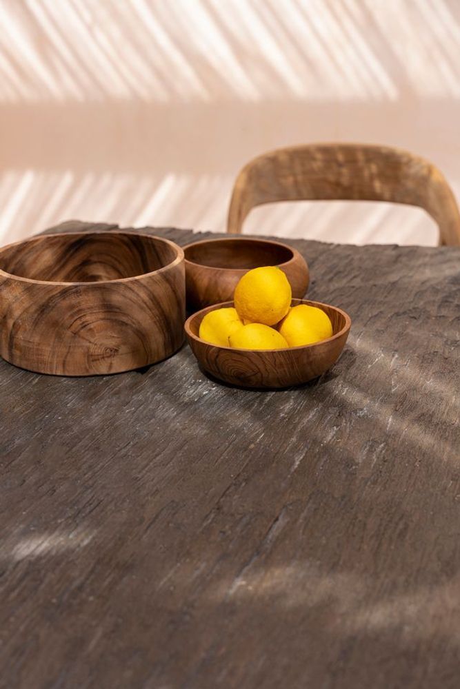 Bowls - The Suar Salad Bowl - L - BAZAR BIZAR LIVING