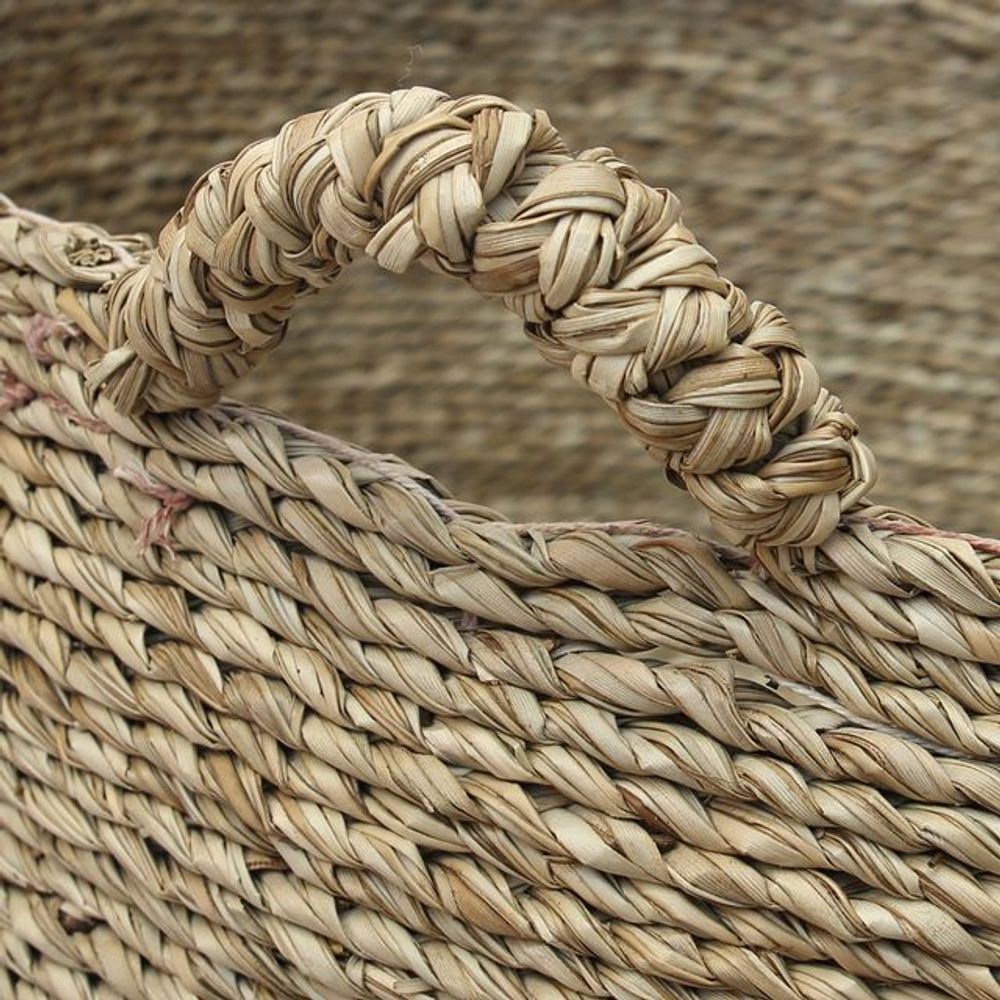 Storage boxes - Les Quatre Mains Baskets - Natural - S - BAZAR BIZAR LIVING