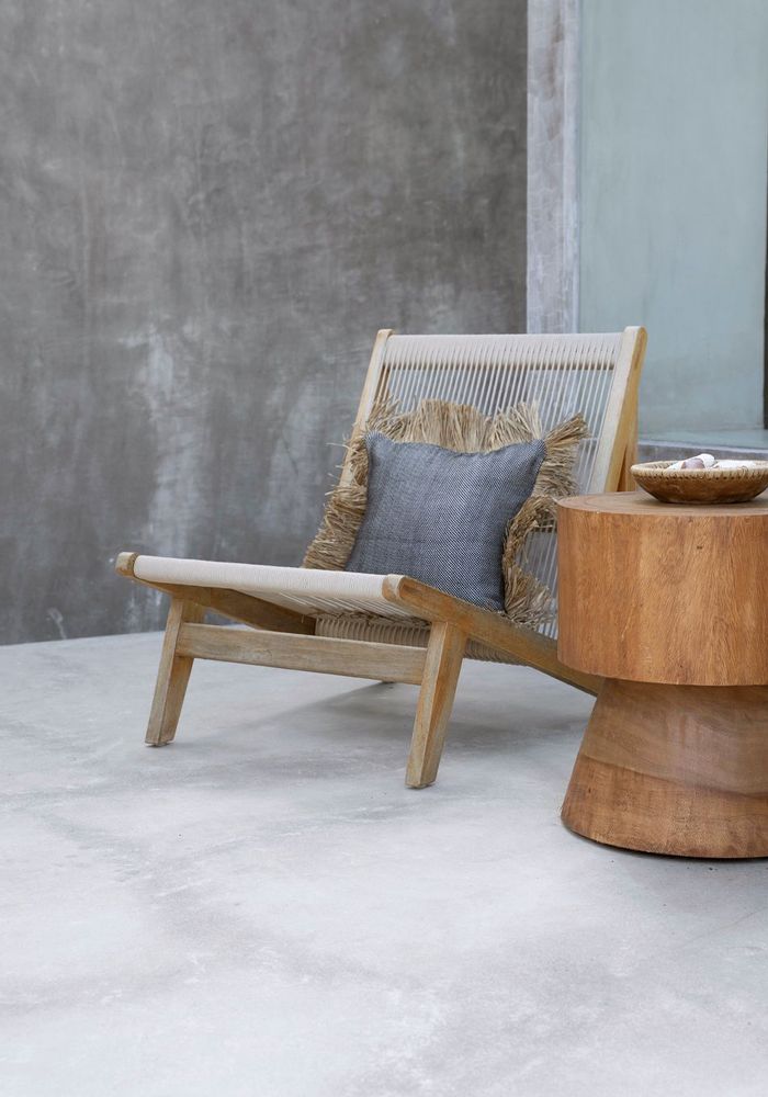 Tabourets - Le Tabouret Mitcha - Naturel - BAZAR BIZAR LIVING