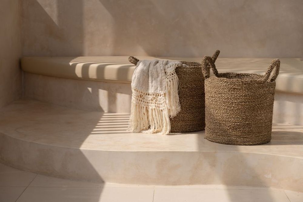 Boîtes de rangement - Le Panier Sensity - Naturel - M - BAZAR BIZAR LIVING