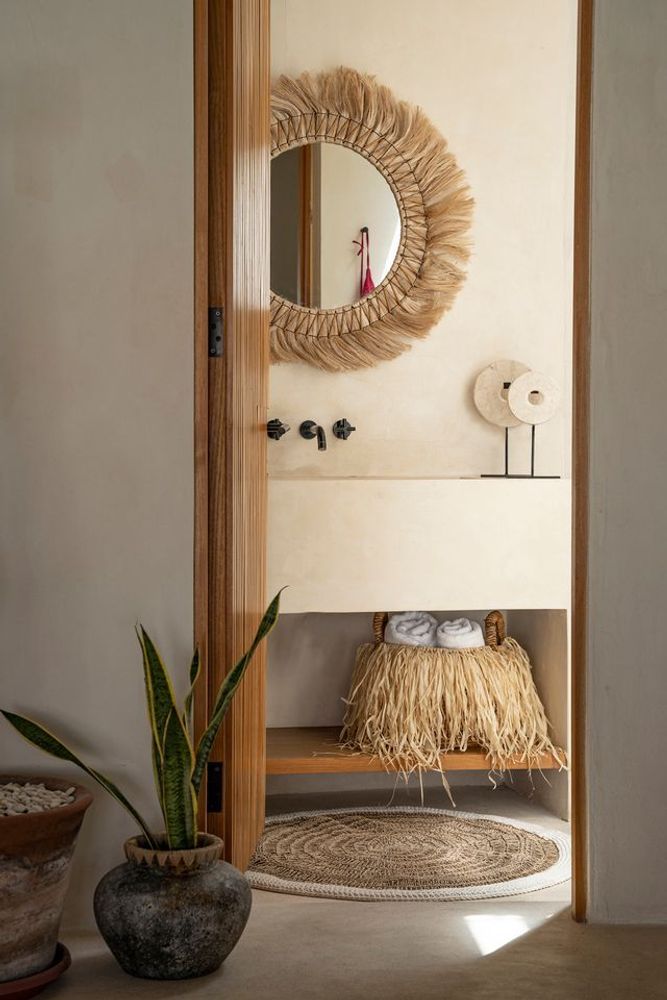 Boîtes de rangement - Le Panier Raffia - M - BAZAR BIZAR LIVING