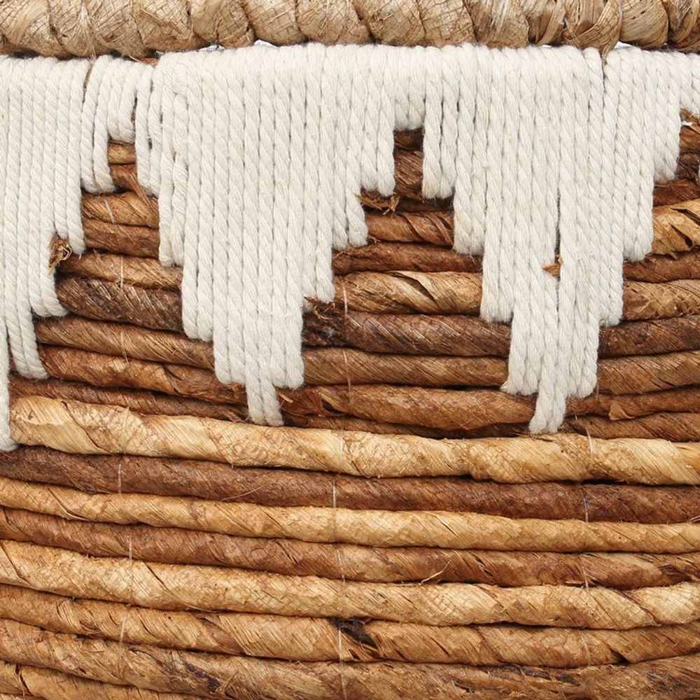 Paniers à linge - Le Panier de Linge Banana Stitched - M - BAZAR BIZAR LIVING