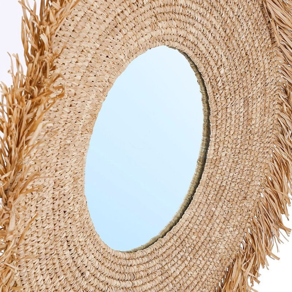 Miroirs - Le Miroir Yema - Naturel - L - BAZAR BIZAR LIVING