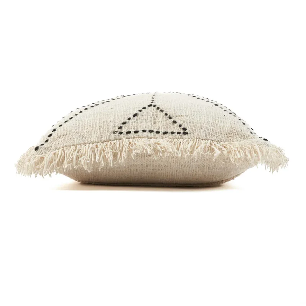 Coussins - Le Coussin Tribal - Naturel Noir - BAZAR BIZAR LIVING