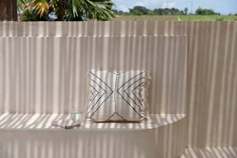 Coussins - Le Coussin Tribal - Naturel Noir - BAZAR BIZAR LIVING