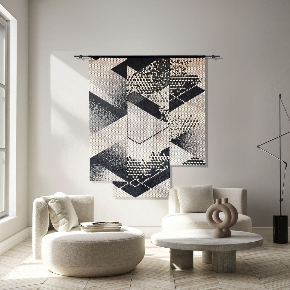 Pièces uniques - Textile en bois - Tapisserie murale - ELISA STROZYK