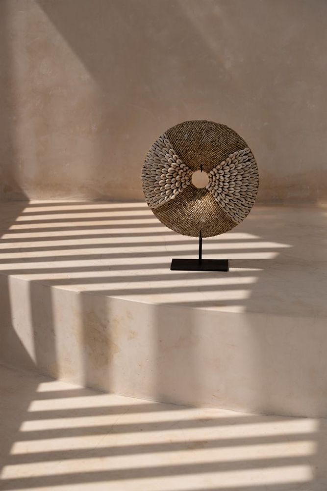 Objets de décoration - Le Panier Doh Nuts sur Stand - Naturel Blanc - BAZAR BIZAR LIVING