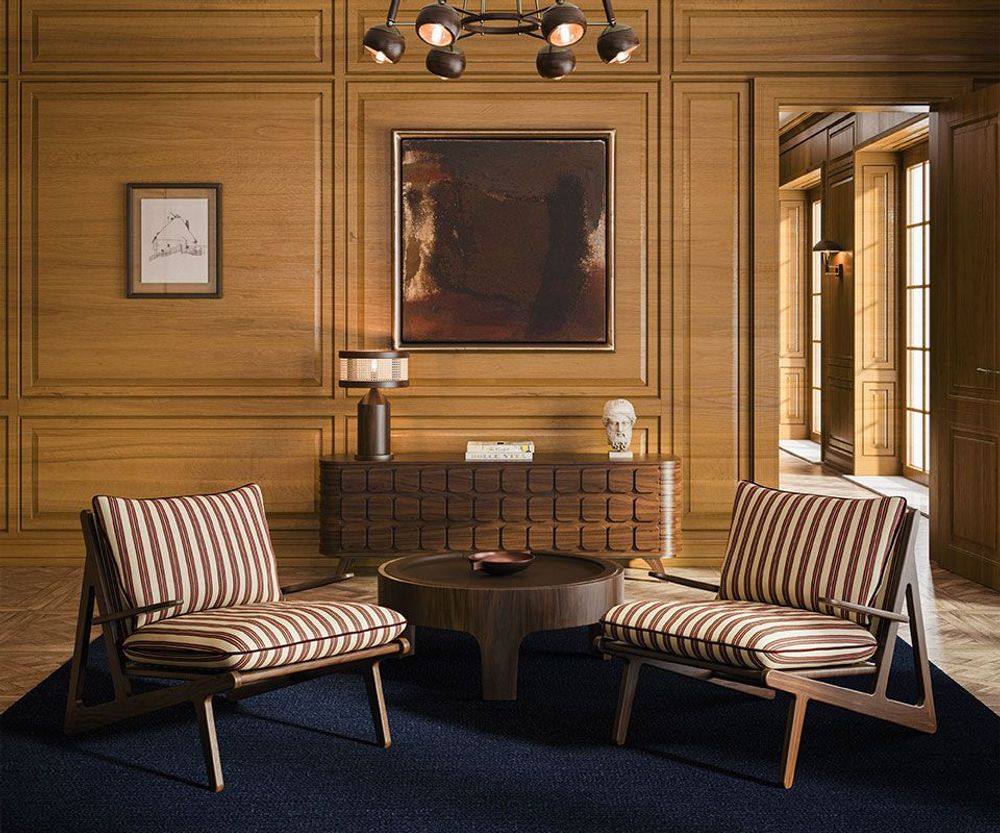 Table lamps - Hamilton Table Lamp - WOOD TAILORS CLUB