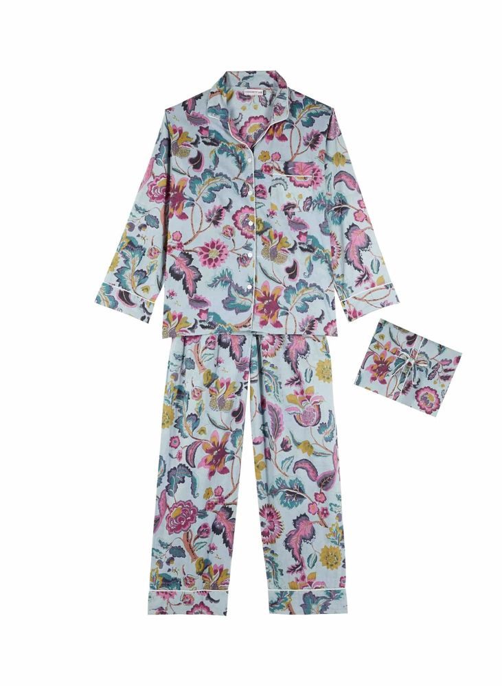 Homewear textile - PYJAMA LONG SET MANDU en coton - CURIOSITY LAB