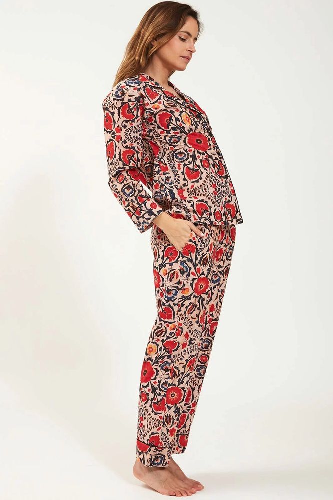 Homewear textile - PYJAMA LONG SET MANDU en coton - CURIOSITY LAB