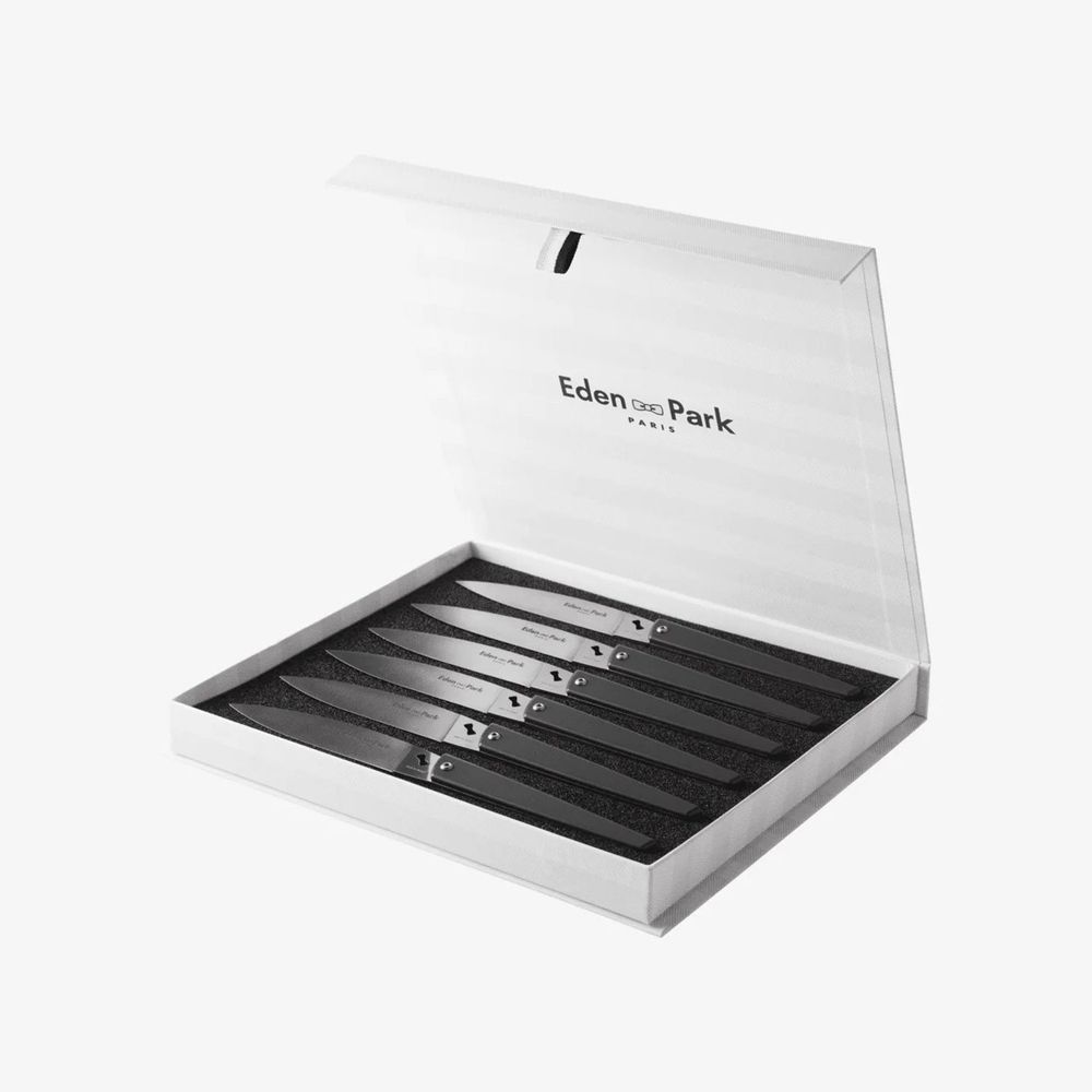 Couverts & ustensiles de cuisine - Lot de 6 couteaux à viande - EDEN PARK BY AMALIA HOME COLLECTION
