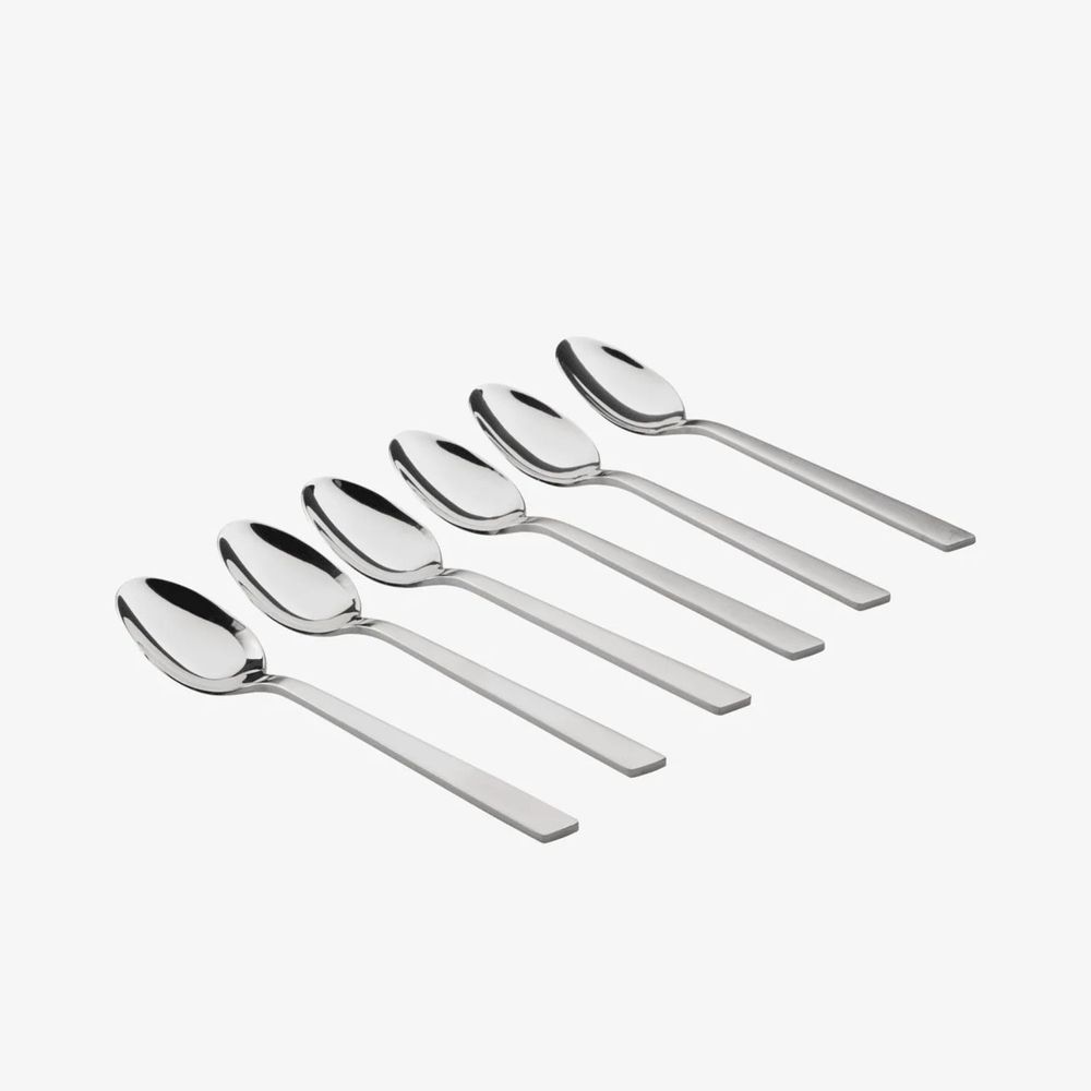 Cutlery set - Set of 6 stainless steel table spoons - EDEN PARK BY AMALIA HOME COLLECTION