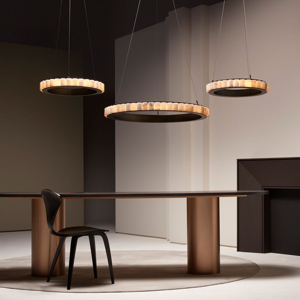 Hanging lights - Avalon Chandelier - SILVERA BAC / CTO LIGHTING