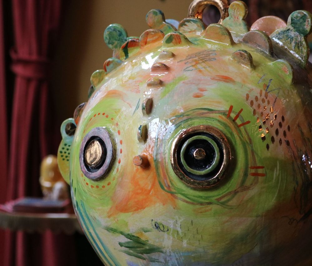 Ceramic - Rainbow Robot Friend - NÃOSOURITA - BY JOANA NOGUEIRA