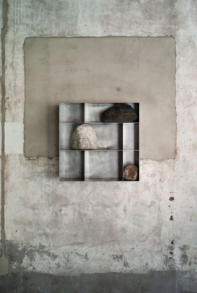 Pièces uniques - PROPORTIONS OF STONE_WALL OBJECT07 - SISAN LEE