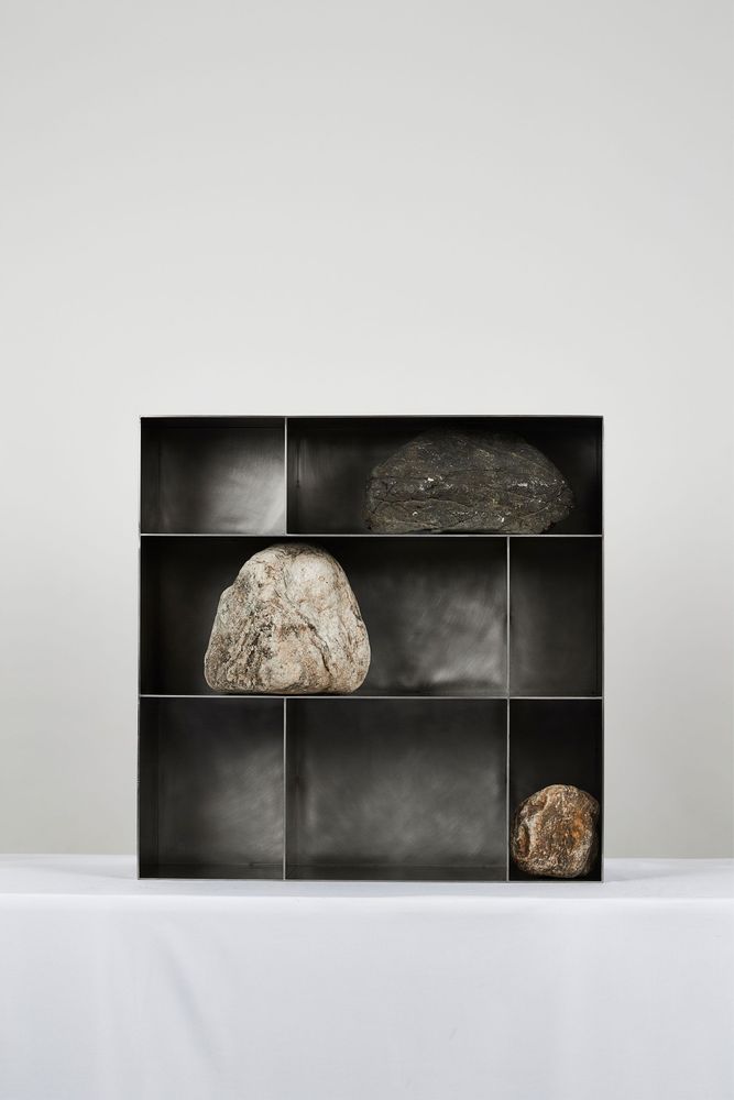 Pièces uniques - PROPORTIONS OF STONE_WALL OBJECT07 - SISAN LEE