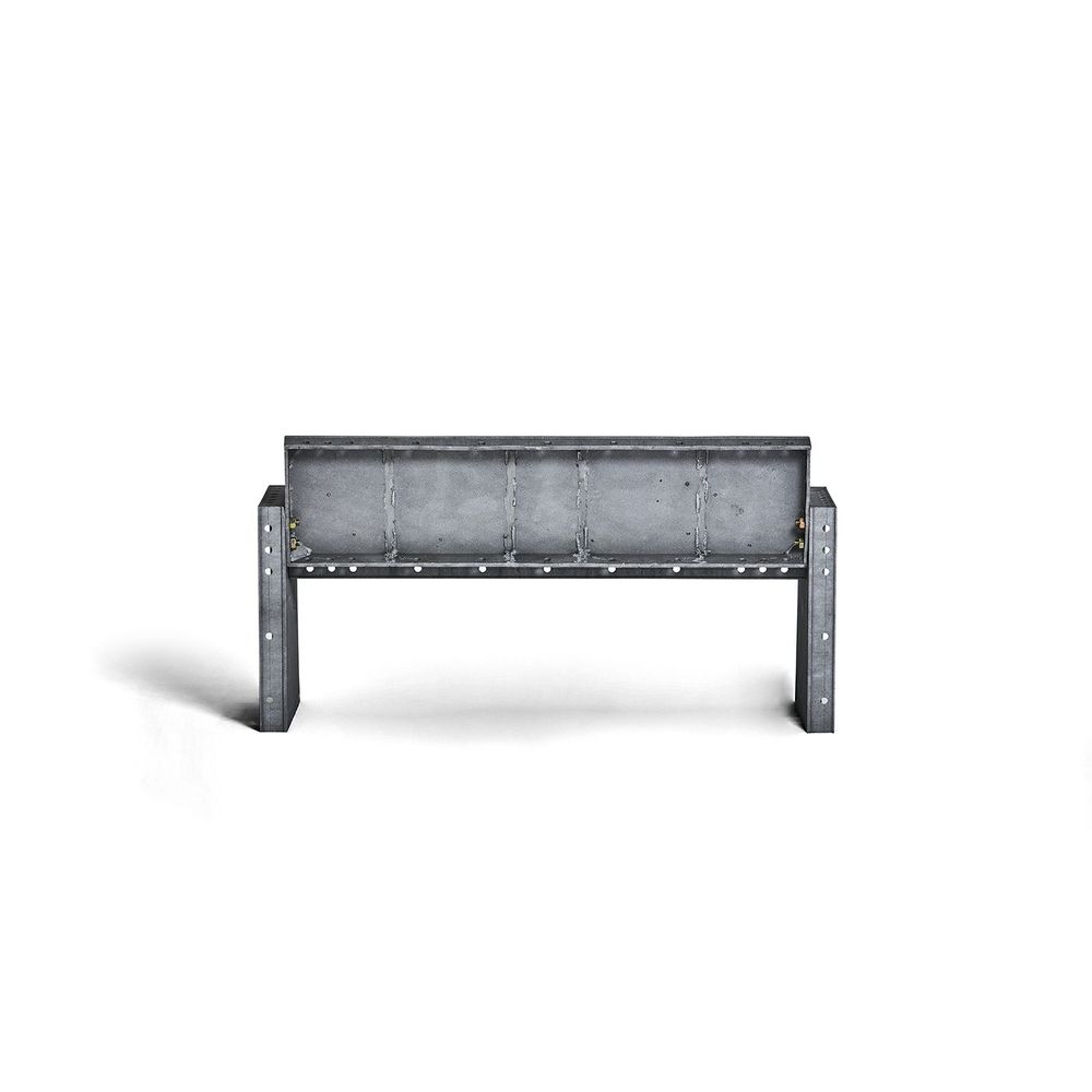 Benches - Aged Form Bench (ALUMINUM FORMWORK SERIES) - NICEWORKSHOP.
