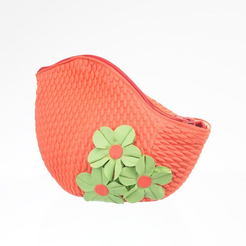 Bags and totes - Fuchsia Vintage 3 Flowers Swim Bag - KORES ACCESSORIES