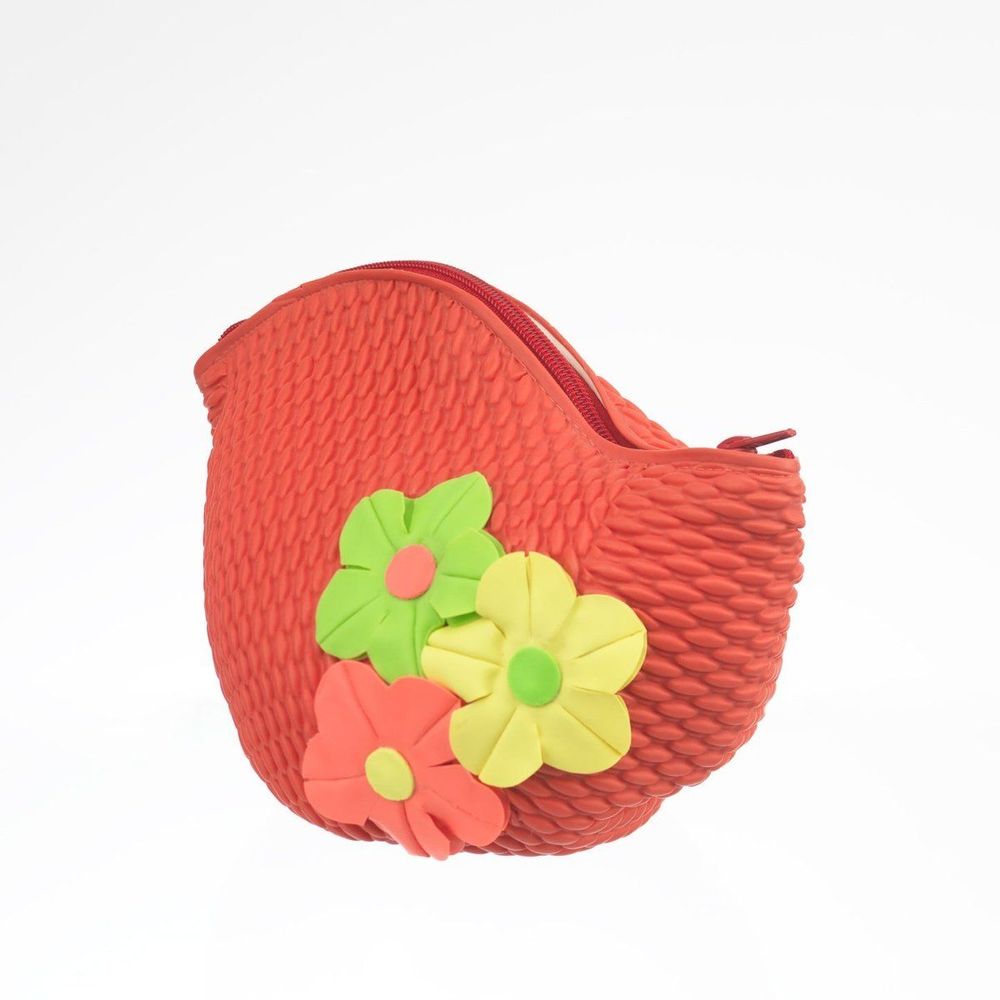 Bags and totes - Red Vintage 3 Flowers Swim Bag - KORES ACCESSORIES