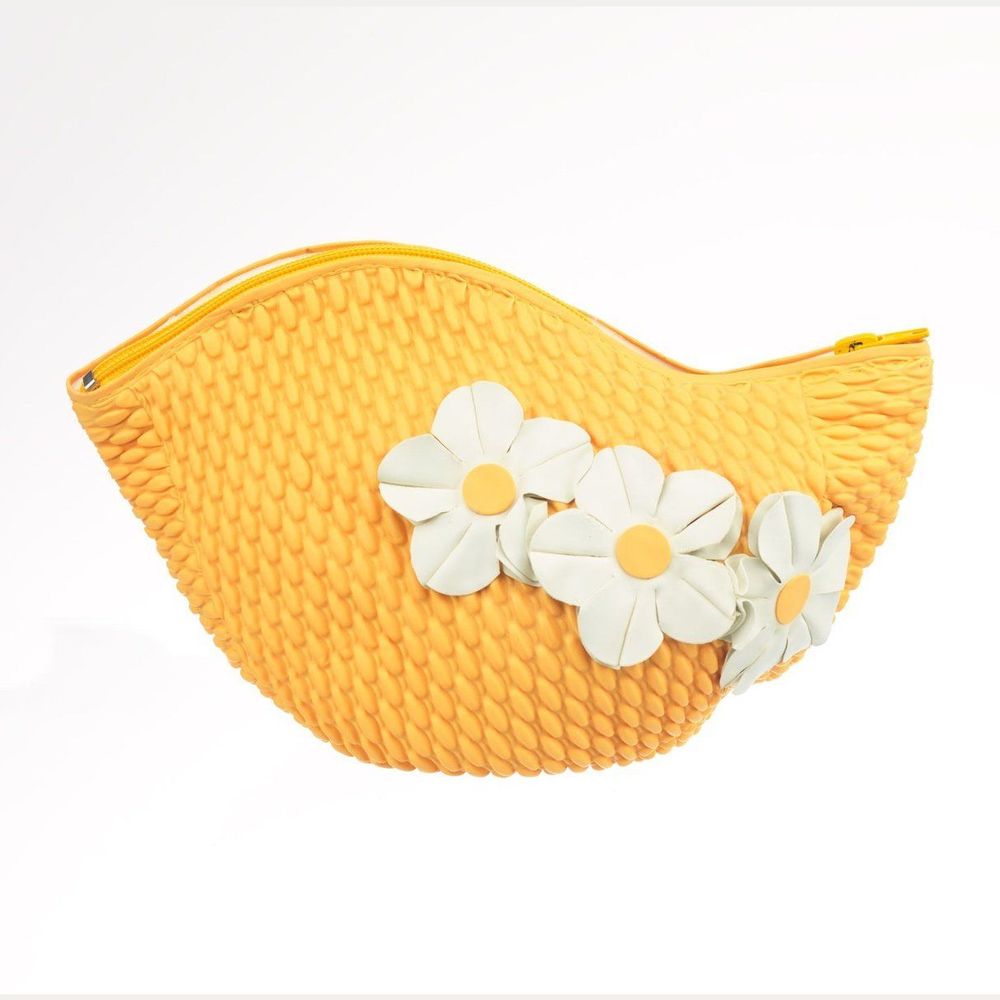 Bags and totes - Orange Vintage 3 Flowers Swim Bag - KORES ACCESSORIES