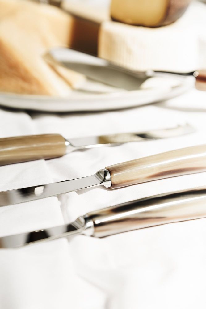 Gifts - Cheese Set | Natural Horn - ZANCHI 1952