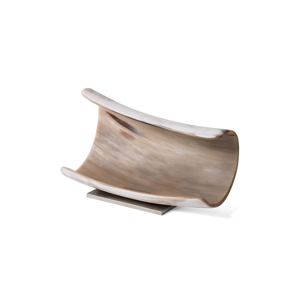 Design objects - Skyline Bowl | Natural Horn - ZANCHI 1952