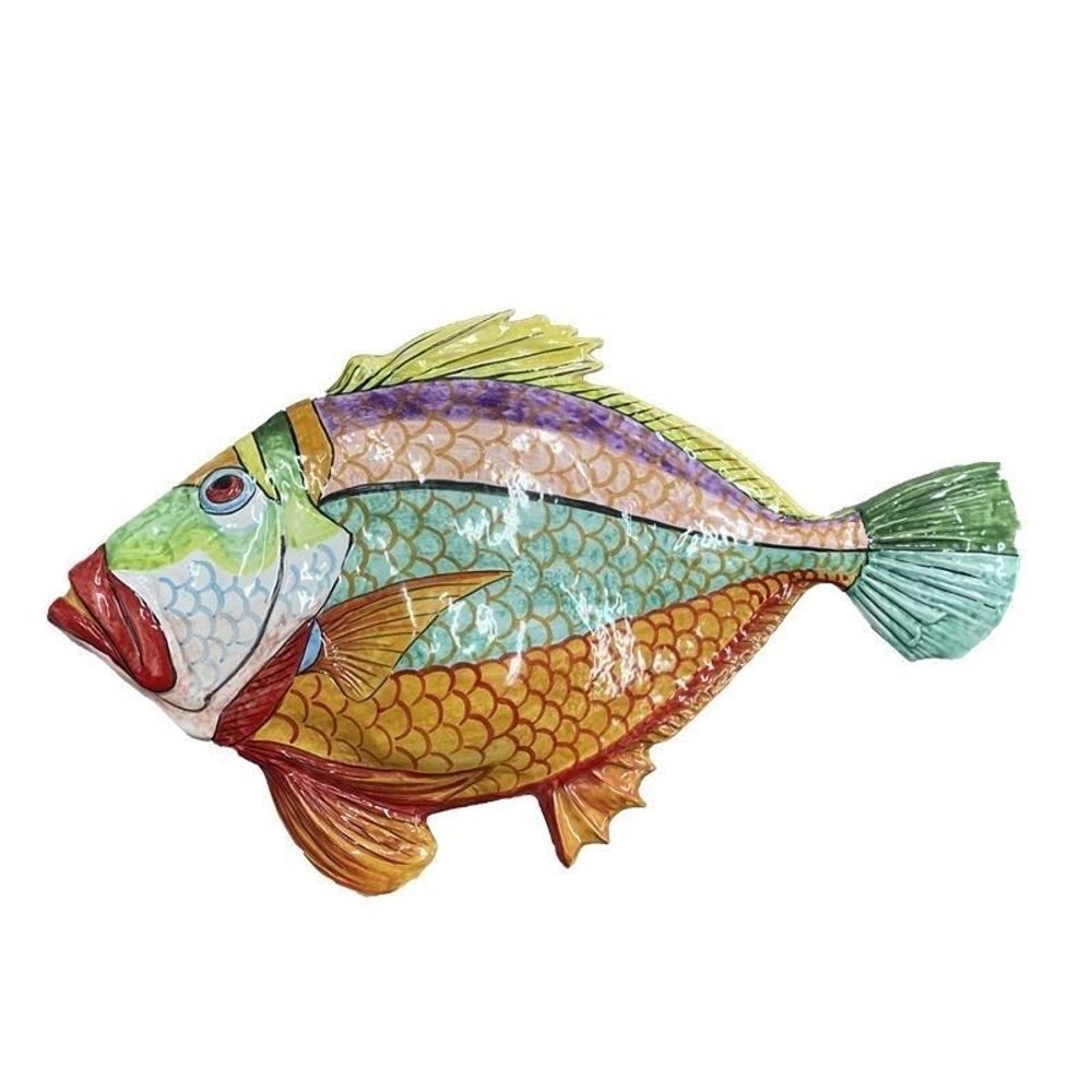 Ceramic - Ceramic fish - Wall light - GUADARTE