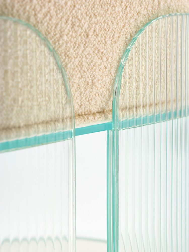 Poufs - Ottoman SUBLIME M - GLASS VARIATIONS X BINA BAITEL