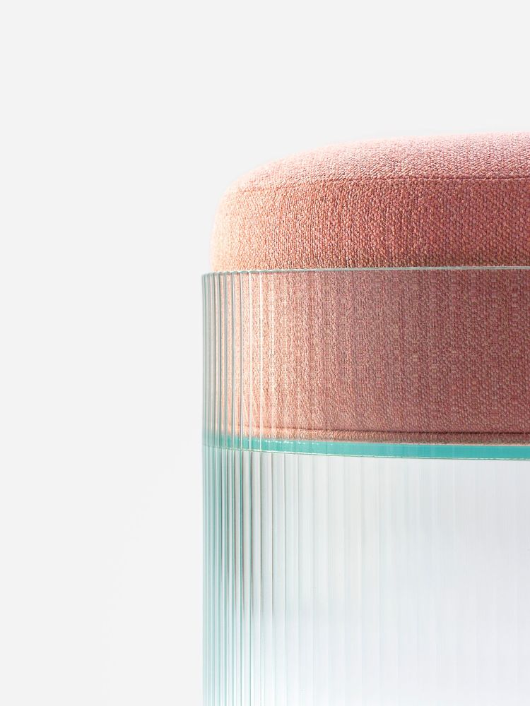 Poufs - Ottoman SUBLIME M - GLASS VARIATIONS X BINA BAITEL