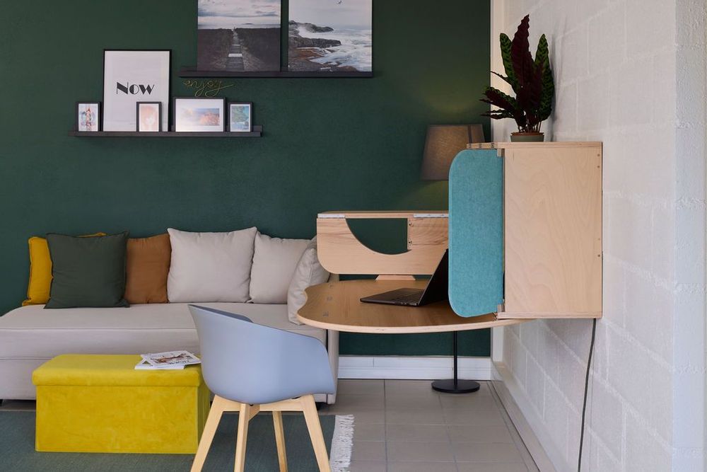 Bureaux - Tanama – Le bureau mural refermable - TANAMA