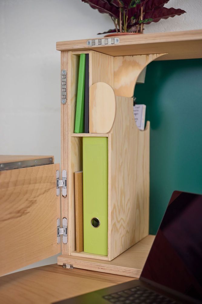 Bureaux - Tanama – Le bureau mural refermable - TANAMA