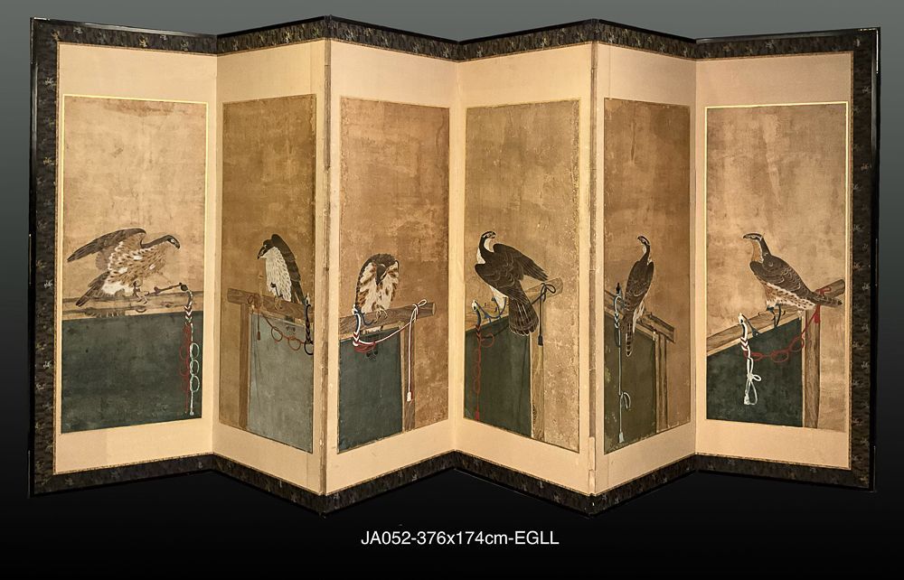 Autres décorations murales - Paravent Japonais Byobu JA052 - THIERRY GERBER