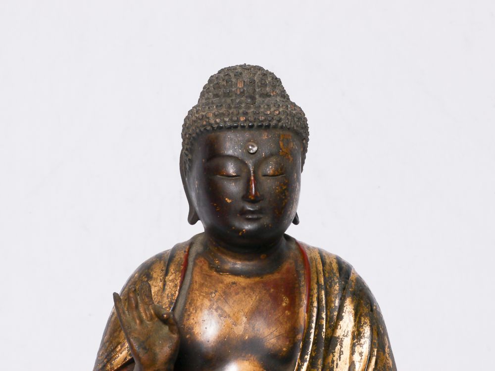 Sculptures, statuettes et miniatures - Bouddha Amida JP140 - THIERRY GERBER