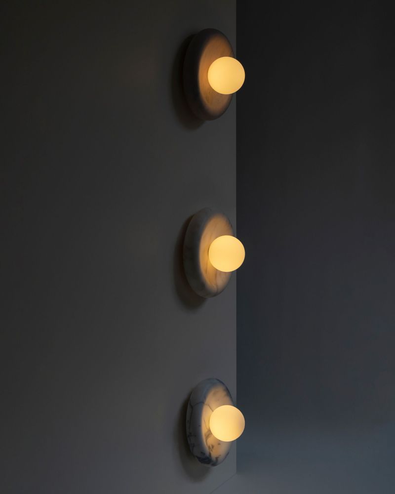 Wall lamps - Nest Lamp - Pele de Tigre Marble - ORIGIN MADE