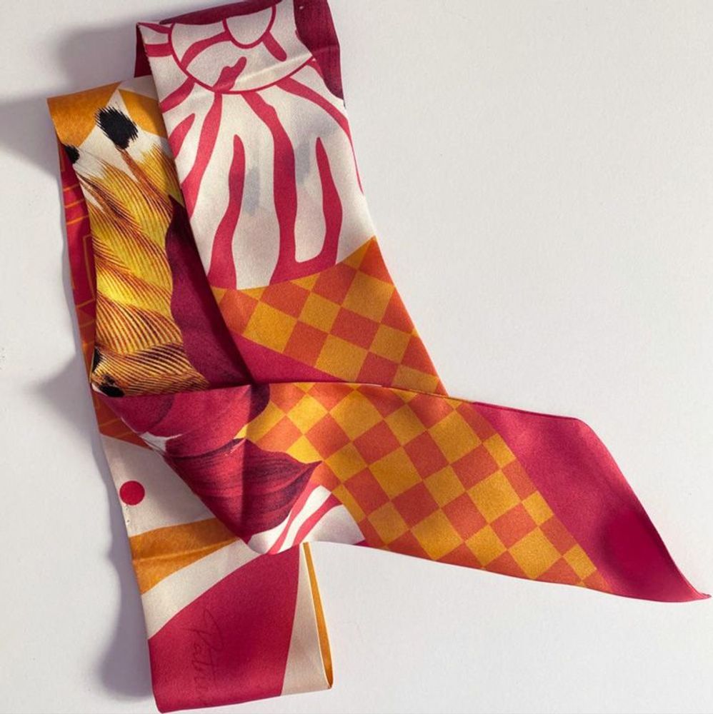 Scarves - Twilly Oceanic mask - PATRICIA LAUZES