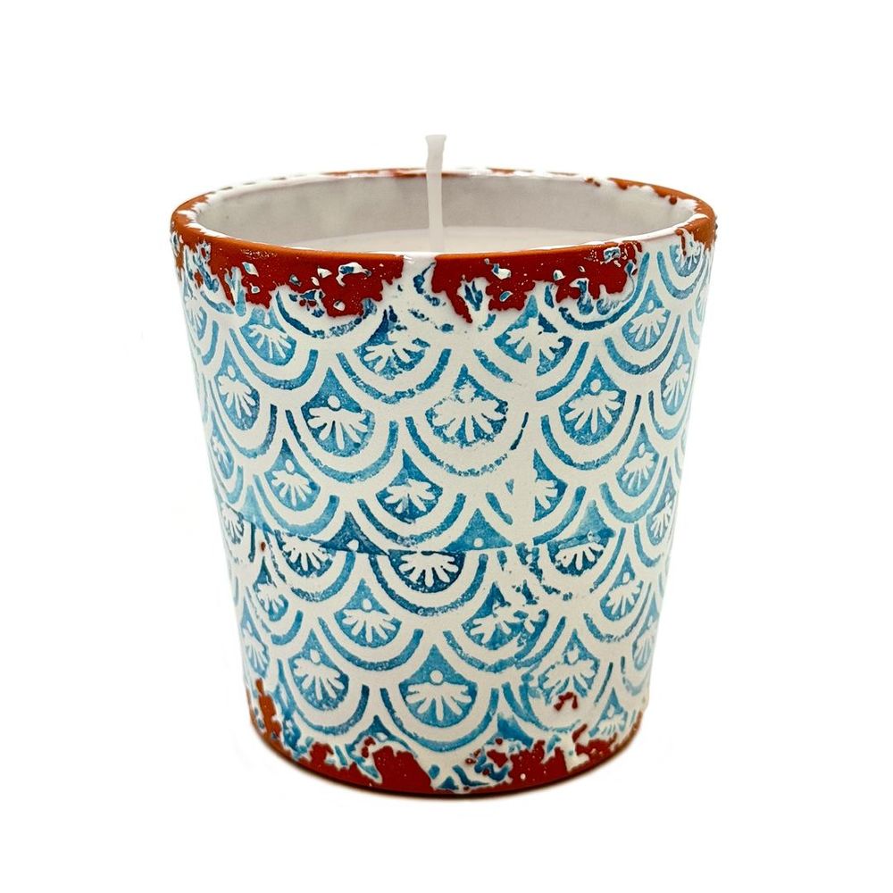 Bougies - bougie parfumée en céramique Summer Scales taille M - WAX DESIGN - BARCELONA