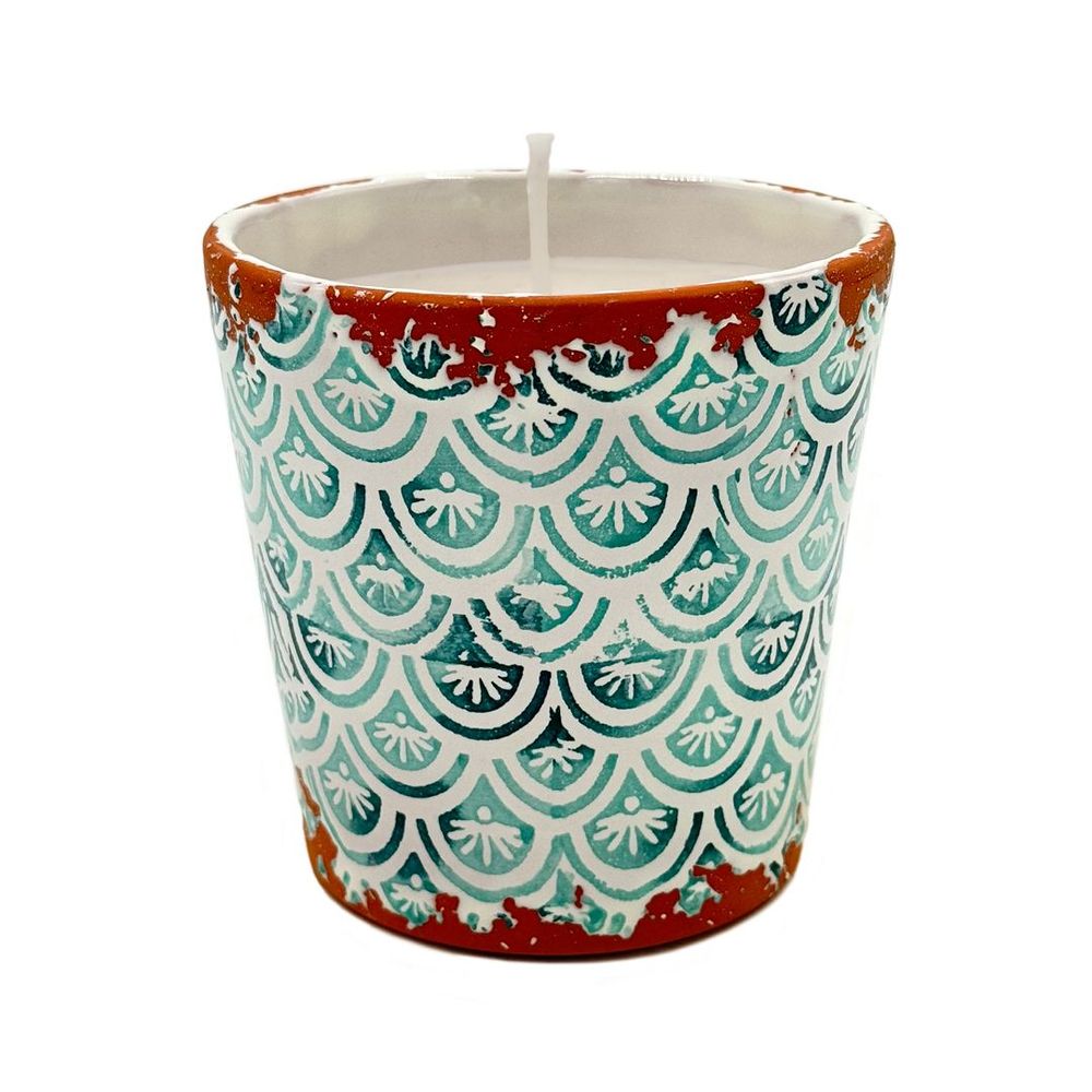Bougies - bougie parfumée en céramique Summer Scales taille M - WAX DESIGN - BARCELONA