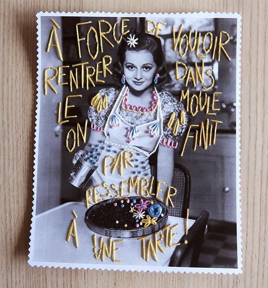 Autres décorations murales - T'as l'air d'une tarte - THE COMPTOIR
