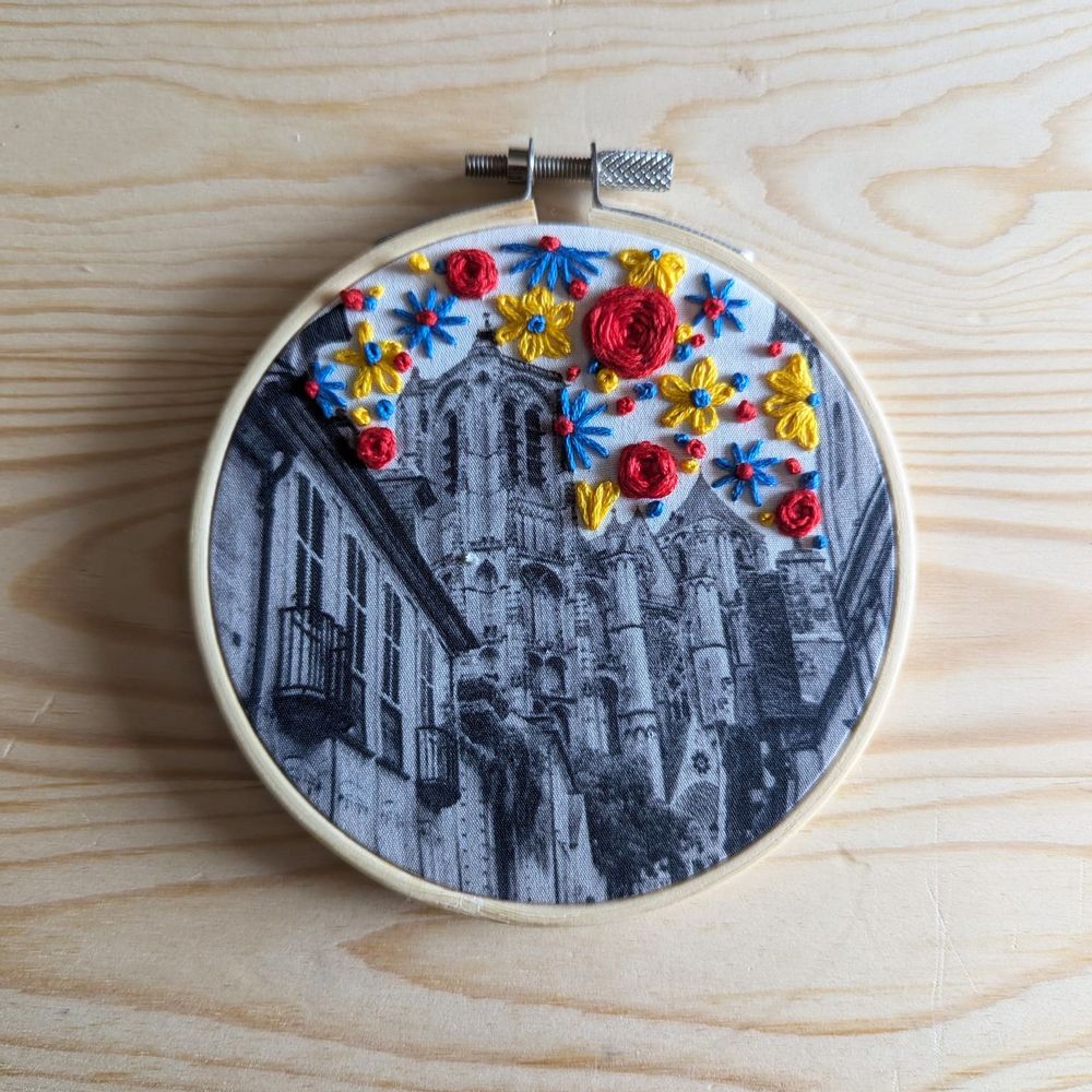 Autres décorations murales - mini kit Toulouse - broderie personnalisable - THE COMPTOIR