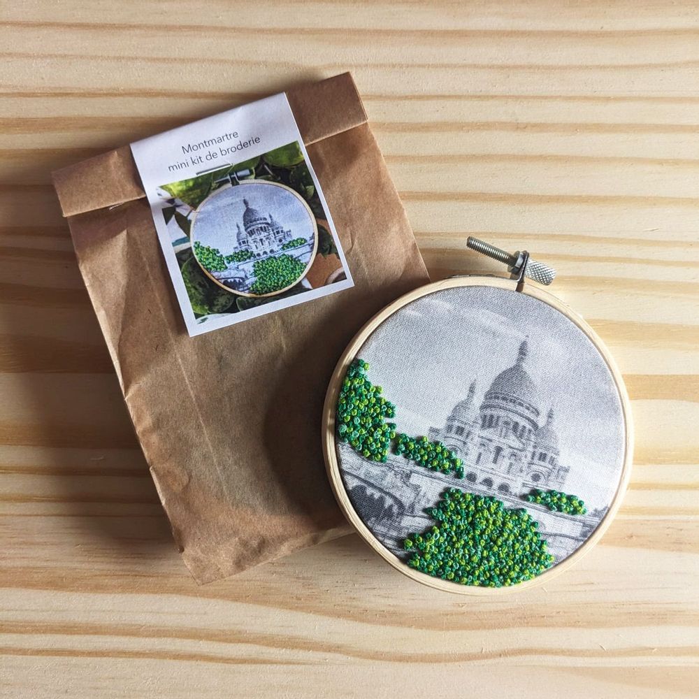 Autres décorations murales - mini kit Toulouse - broderie personnalisable - THE COMPTOIR