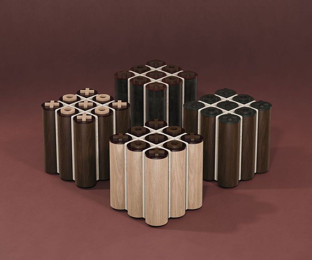 Autres tables  - Kensington Tic-Tac-Toe Table Handmade by Wood Tailors Club - WOOD TAILORS CLUB