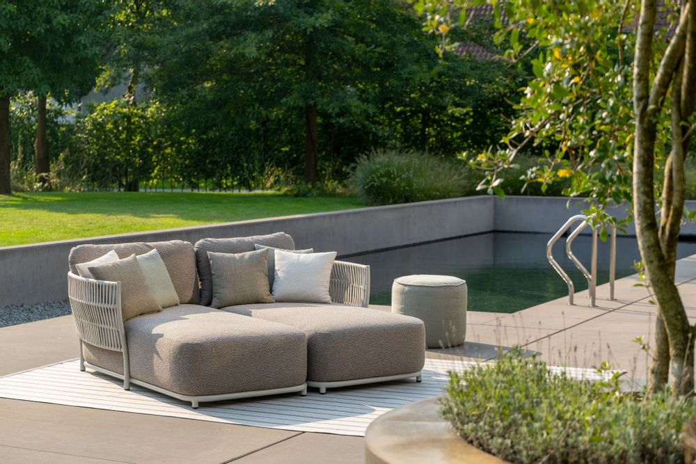 Lawn sofas - Cala Lounger right side - JATI & KEBON