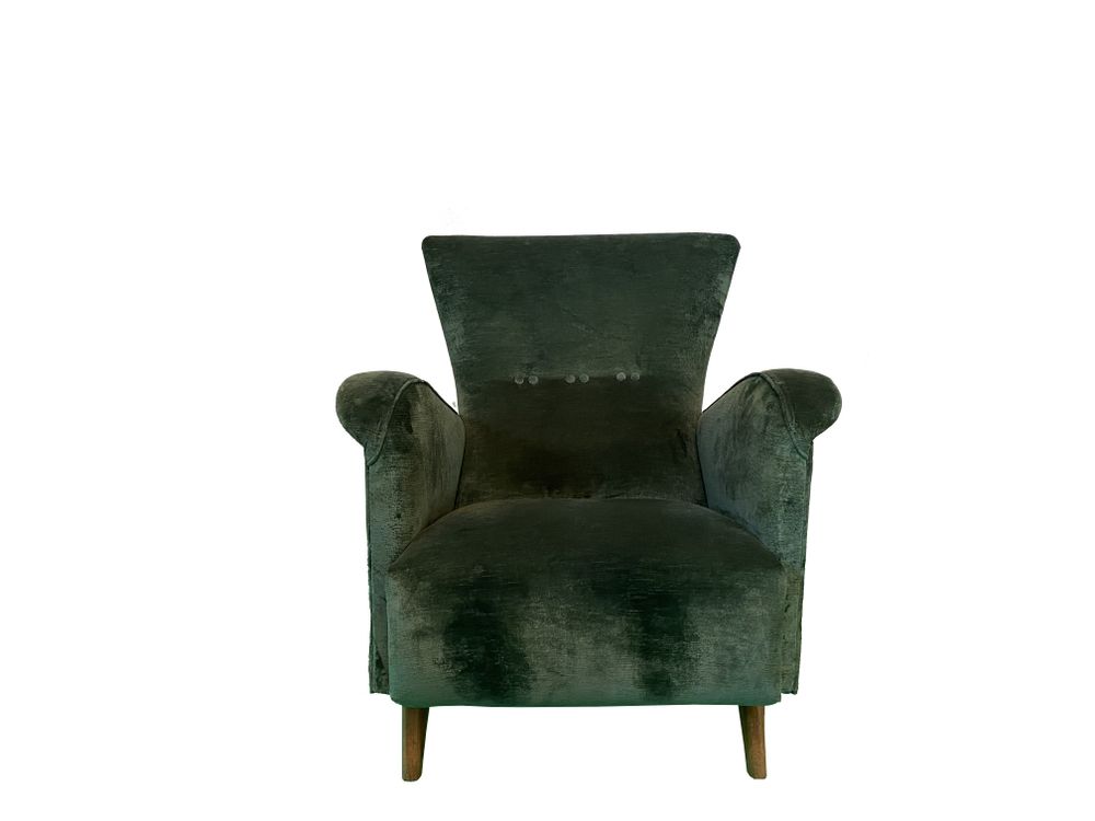 Armchairs - Poltrona In Velluto di Lino - MARILA ZANELLA