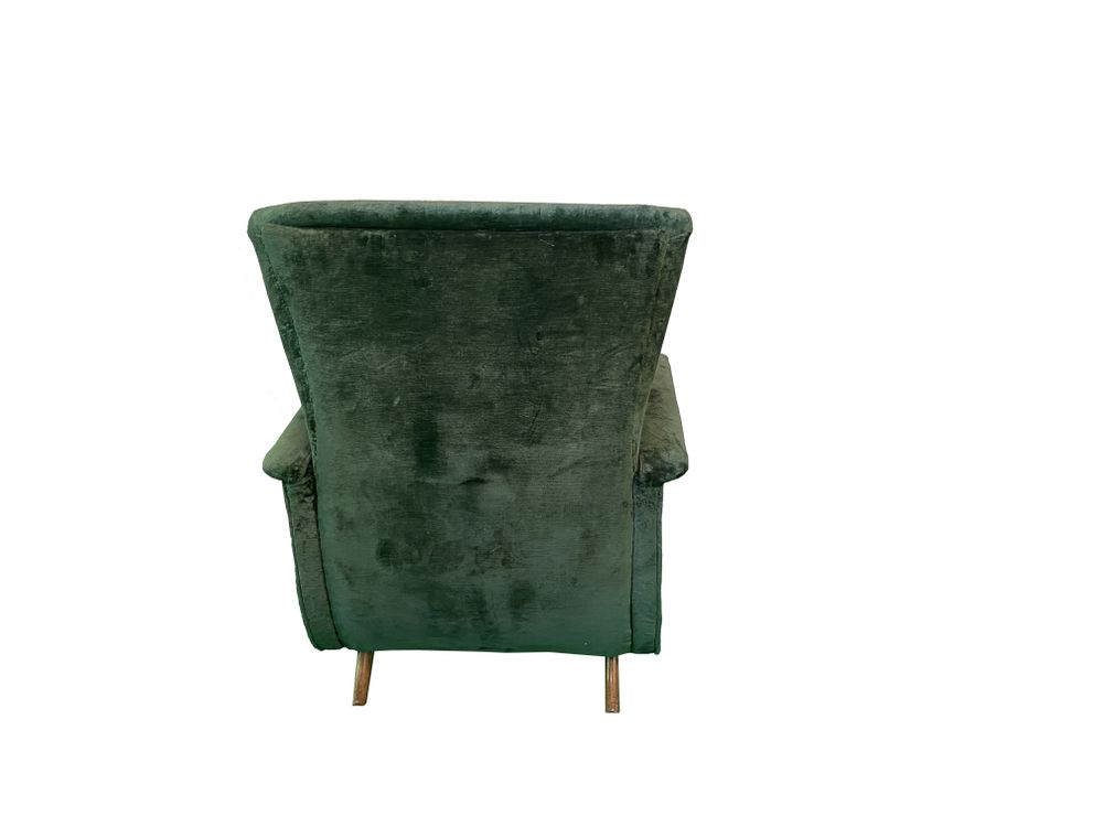 Armchairs - Poltrona In Velluto di Lino - MARILA ZANELLA