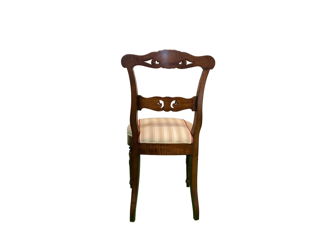 Chairs - Walnut carved chairs - MARILA ZANELLA