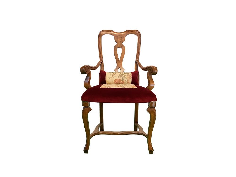 Chairs - Chair with silk insert - MARILA ZANELLA