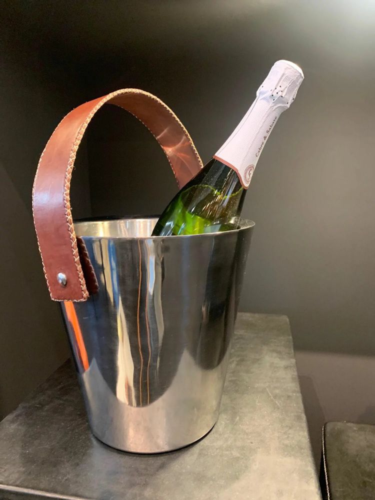 Platter and bowls - Ice and champagne silver bucket - SOL & LUNA