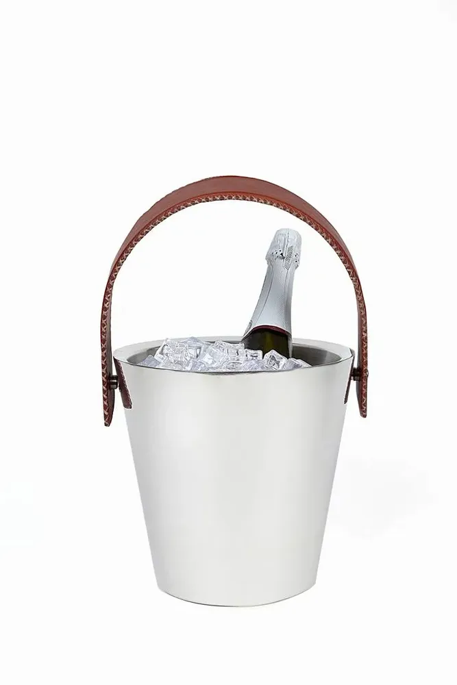 Plats et saladiers - Seau à glace et à champagne en argent - SOL & LUNA