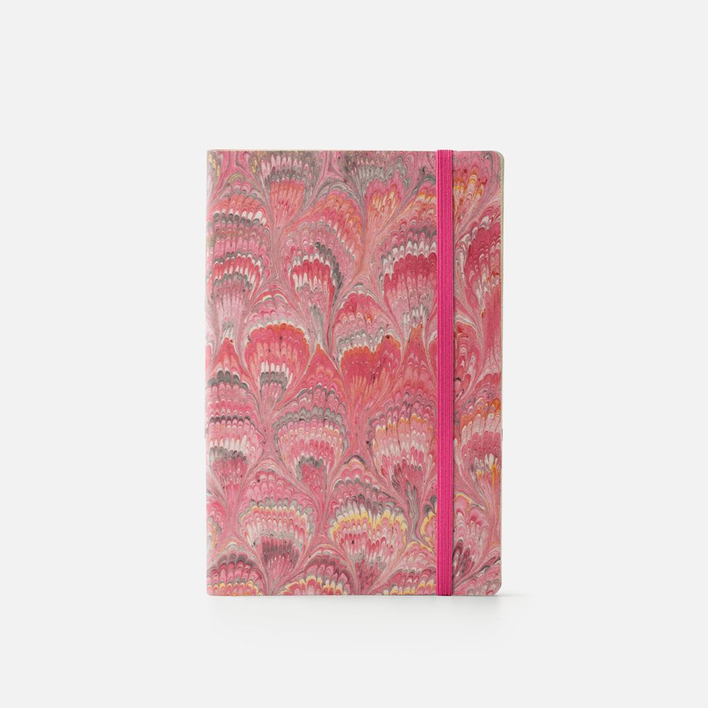 Gifts - Cottonpaper cover notebook with elastic - IL PAPIRO