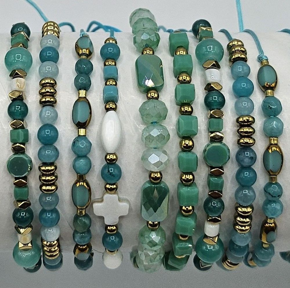 Jewelry - Collection de Bracelets Fantaisie sur Tube - NUSA DUA BIJOUX